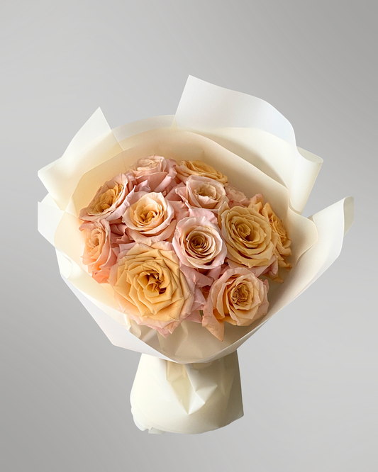 Peach Parfait ( Ecuadorian Roses )